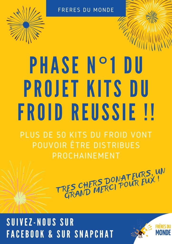 kits du froid frères du monde kit de survie sans domicile solidarité